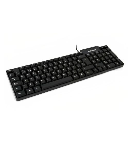 Omega teclado con cable usb 1.5m español negro ok05tes - OK05TES_1