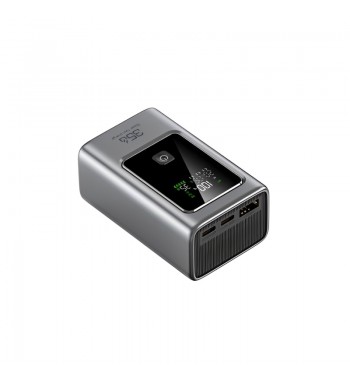 Power bank 10000 mah 35w 2xpd + usb carga rápida display led m065 - MP065