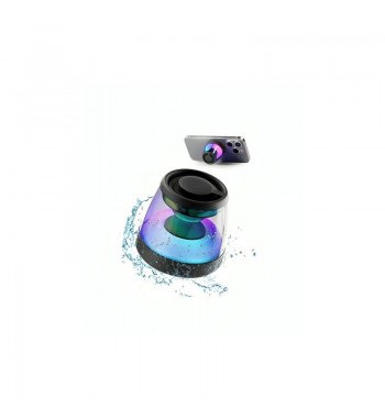 Xo mini altavoz bluetooth 5.3 5w base magnética magsafe luces rgb xo-f62 - XO-F62_2