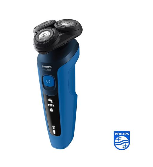 Philips afeitadora recargable seco y húmedo con cortapelo s-5466 - S-5466