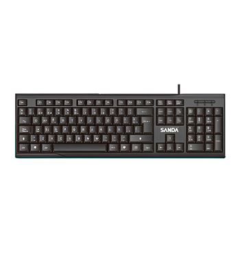 Sanda teclado para pc con cable sd-3730 - SD-3730