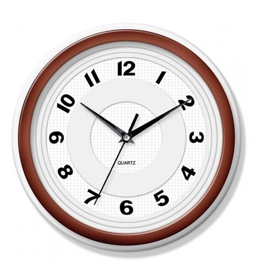 Timemark reloj de pared redondo 33 cm madera cl-79 - CL-79