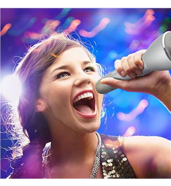 Altavoz micrófono karaoke portátil bt bxsing01 hfx045 - HYX045_B02