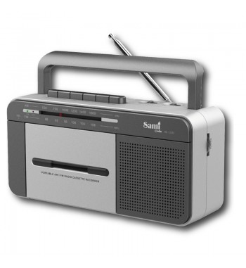 Sami radio cassette 2 bandas am/fm grabación usb entrada aux. rs-12207 - RS-12207