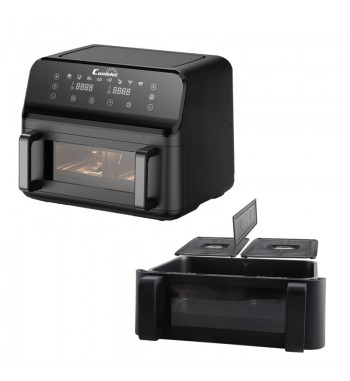 Comelec freidora de aire 9l 2700w doble cestillo independientes fa-9045 - FA-9045