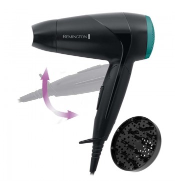 Remintong secador de pelo de viaje plegable con difusor 2000w d-1500 - D-1500
