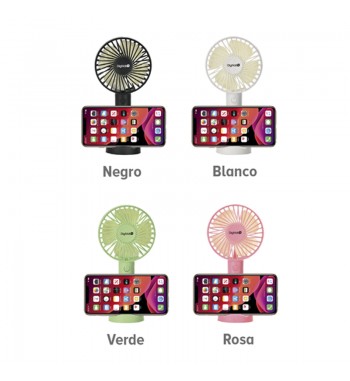 Digivolt ventilador mini de mano recargable 3 velocidades vt-6220 - VT-6220_2