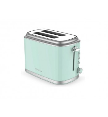 Becken tostador retro doble ranura sandwich 850w verde bt8766gr - BT8766GR