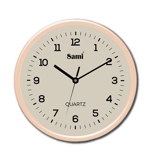 Sami reloj de pared redondo 35 cm rosa oro rsp-11569 - RSP-11569