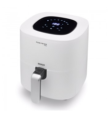 Sogo freidora de aire digital 5,5l 1700w máx. 200º 60´ blanca ss-10815 - SS-10815_1