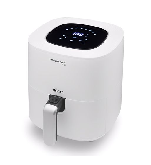 Sogo freidora de aire digital 5,5l 1700w máx. 200º 60´ blanca ss-10815 - SS-10815_1