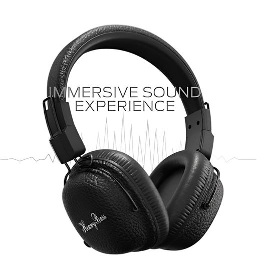 Heavy bass auriculares casco inalámbricos retro sonido hifi 30h bass-200 - BASS-200_1