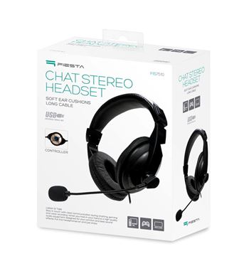 Fiesta auriculares con micrófono por usb fis7510 - FIS7510_B02