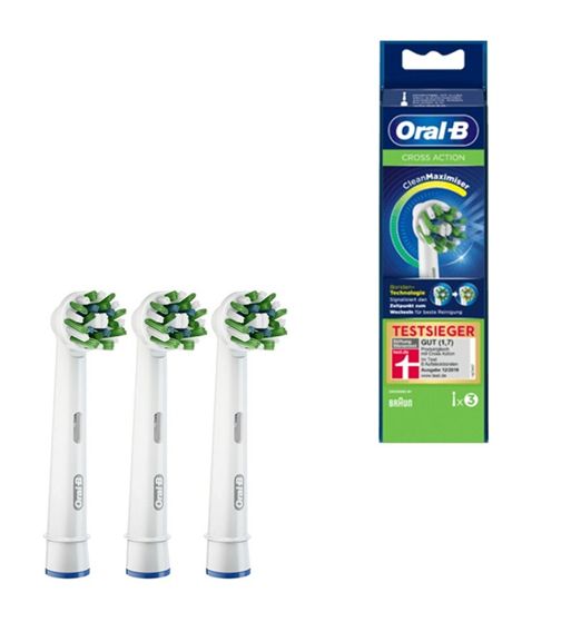 Oral b recambios cepillo oral b pack 3 cross action eb-50-3 - EB-50-3