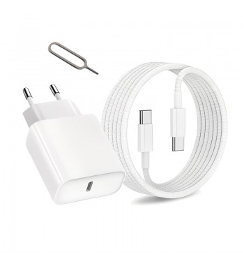 Cargador móvil tipo c a tipo c 35w carga súper rápida 17 pro max fsd1725 - fsd1725