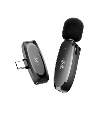 Xo micrófono inalámbrico para móvil entrada tipo c plug and play xo-mkf08a - XO-MKF08A_1