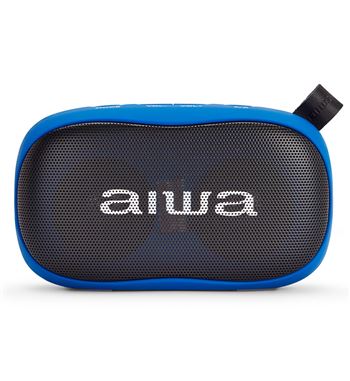 Aiwa altavoz inalámbrico estéreo azul bs-110bl - BS-110BL_B00