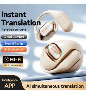 Heavy bass auriculares inalámbricos tws traducción ia 163 idiomas bass-ai-2 - BASS-AI-2