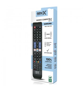 Gen-x mando universal para samsung grande códigos preinstalados sag-2103 - SAG-2103