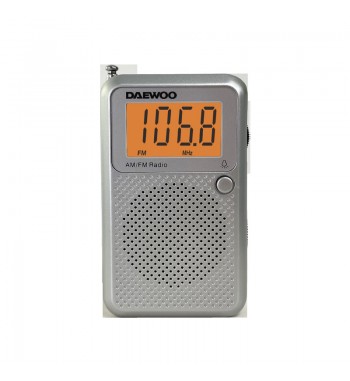 Daewoo radio bolsillo mini digital pantalla lcd am/fm dw-1115 - DW-1115