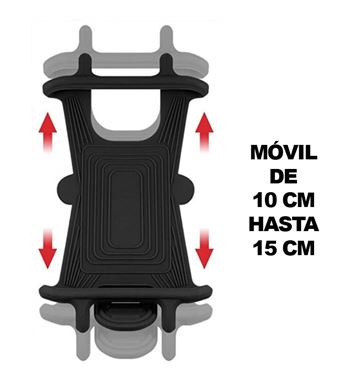 Soporte manillar para móvil de silicona fsd1578 - FSD1578_B04