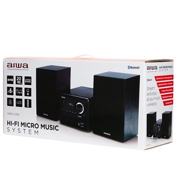 Aiwa micro-cadena de música hi-fi cd usb mp3 msbtu-300 - MSBTU-300_B07