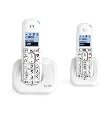 Alcatel teléfono inalámbrico duo blanco xl-785-d - XL-785-D
