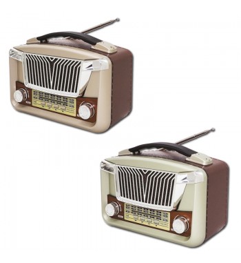 Sami radio clásica ac/dc multimedia grande caravana recargable rs-11835 - RS-11835