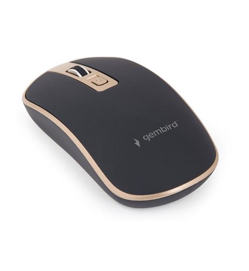 Gembird ratón óptico inalámbrico 1600 dpi musw-4b-06 - MUSW-4B-06BG