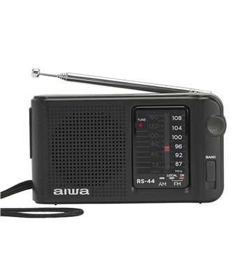 Aiwa radio am/fm a pilas c/auricular y funda rs-44 - RS-44_B02