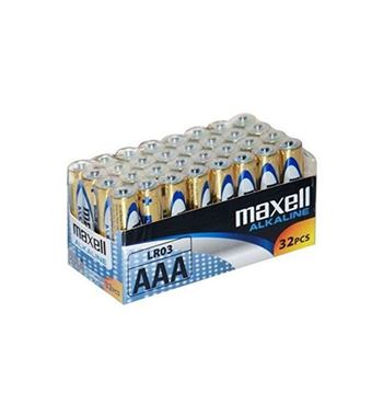 Maxell pila alcalina lr-03 aaa 1.5v pack de 32 pilas - LR-03M-B32