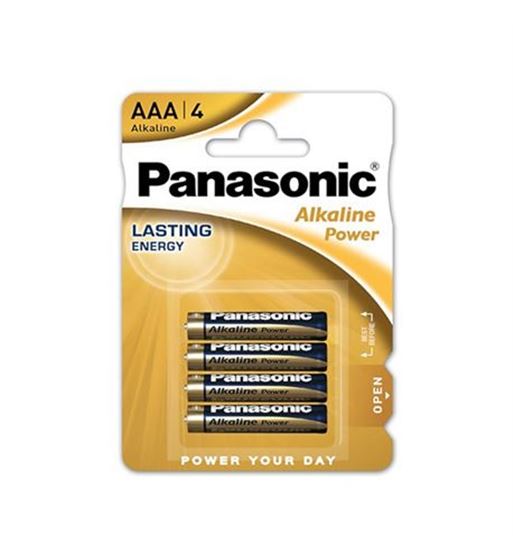 Panasonic pila alcalina lr-03 aaa 1.5v blister de 4 pilas - PNALR-03-B4