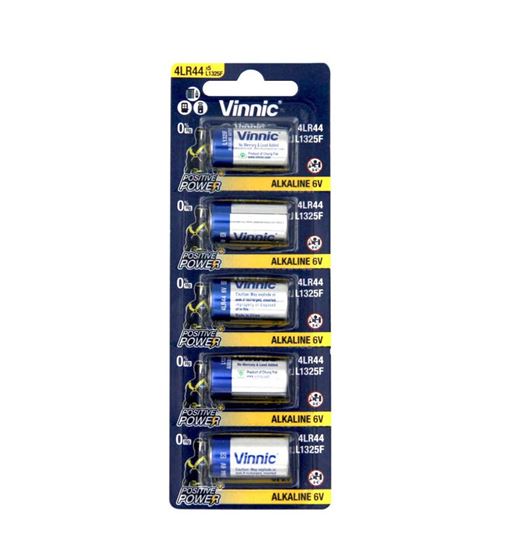 Pila alcalina 4lr44 6v blíster de 5 pilas - 4LR44-B5_B00