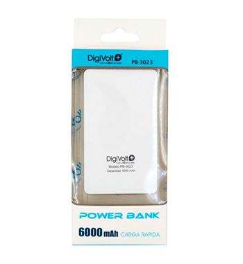 Digivolt power bank solar 6000 mah 2a usb/led pb-3038 - PB-3023_B01