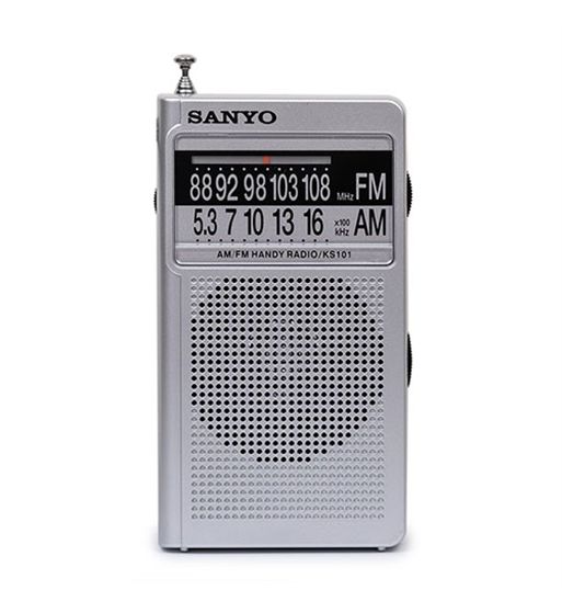 Sanyo radio am/fm a pilas vertical ks101 - KS-101