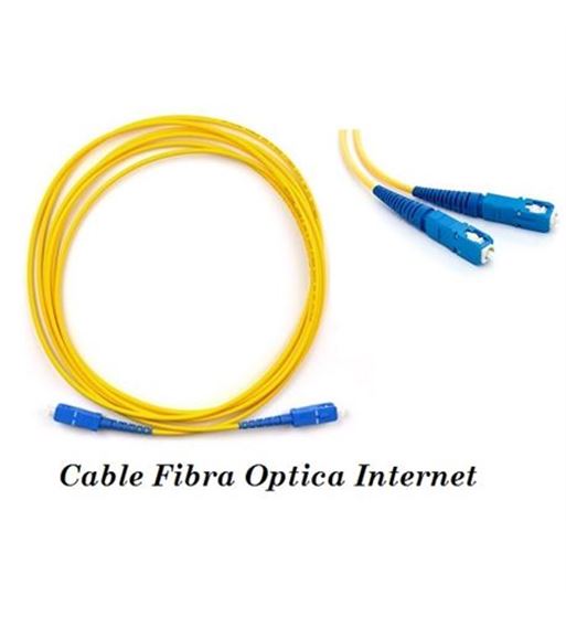 Cable fibra optica internet red 1 mtr skop01 - SKOP01