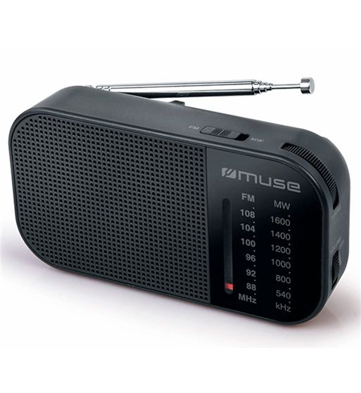 Muse radio am/fm analógica portátil m-025r - M-025_B01
