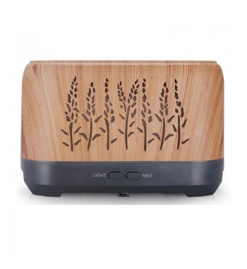 Gen-x humidificador aromatizado led ultrasónico 400ml floral ha-6518 - HA-6518