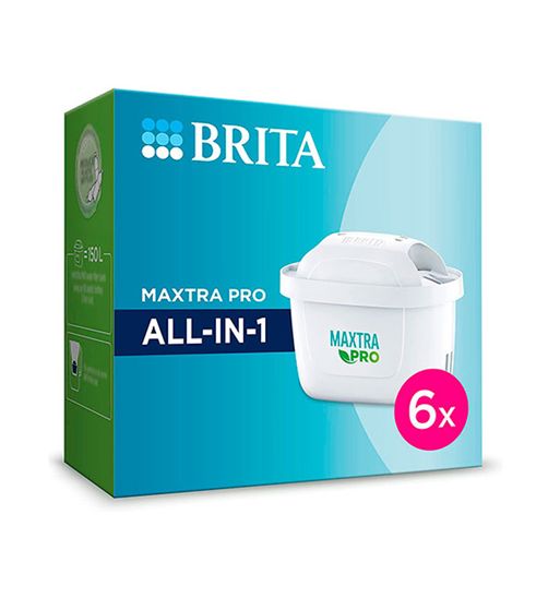 Brita filtro maxtra pro all-in-1 para jarra brita 6 uds. maxtrapro+6 - MAXTRAPRO+6